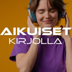 Aikuiset kirjolla tapahtuma tuotekuva