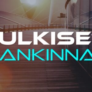 Julkiset hankinnat tapahtuman logo yhdessä tapahtuman taustakuvan kanssa