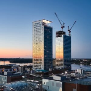 Rakennustyömaa